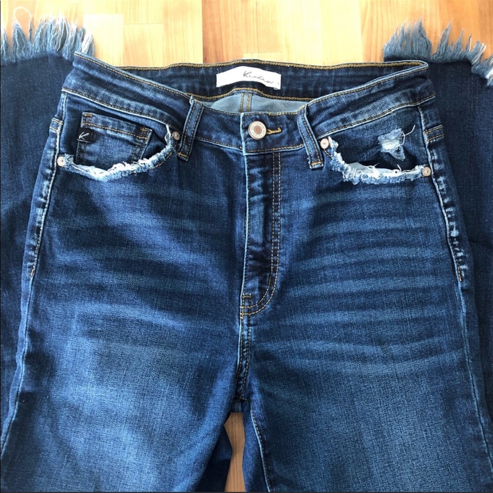 KanCan High Rise step hem